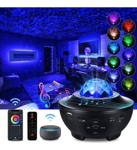 Galaxy Projector Star Projector Night Lights Para Dormitorio 0