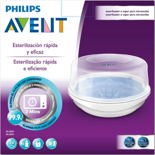 Philips Avent Esterilizador Vapor Microondas Para Todo! 1