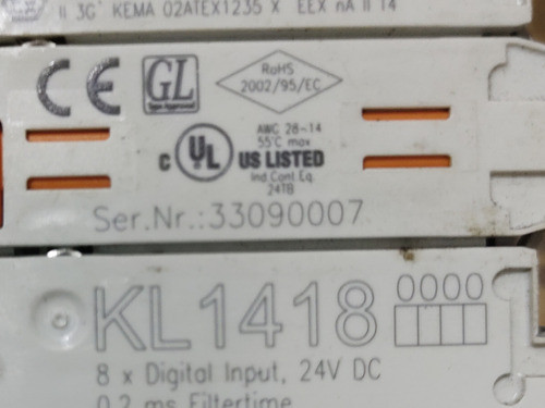 Módulo Beckhoff Kl1418 0