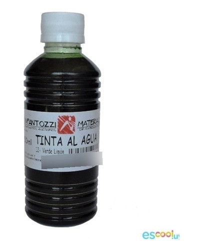 Tinta Al Agua | 250 Cc | Infantozzi | Verde Limón 0