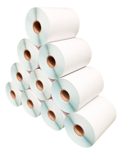 10 Rolos Etiqueta Térmica 100x50 Removível L42, Argox, Zebra 0