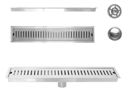 Desague Lineal 50x10 Cm Acero Inoxidable - Daccord 0