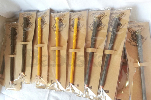 35 Lápices Souvenir Varitas Harry Potter Personalizados 1