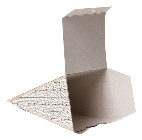 Embalagem Para Cone Trufado Geométrica - 100 Unid 1