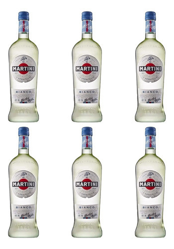 Martini Bianco Vermouth 1l X6 Zetta Bebidas 0