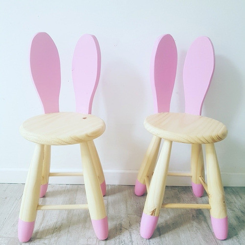 Silla Nórdica Infantil Modelo Bunny / Conejo 1