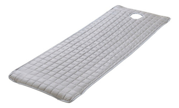 Almofada Do Colchão Da Cama Da Massagem Termas Cinzento 0