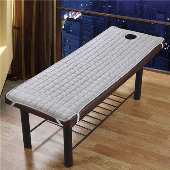 Almofada Do Colchão Da Cama Da Massagem Termas Cinzento 1