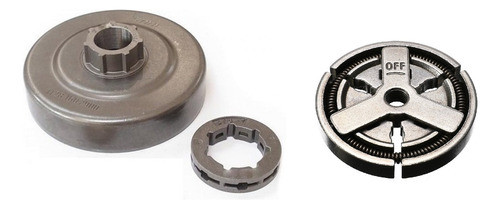 Embrague Completo Motosierra 45cc + Piñon Campana Gamma 0