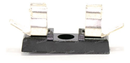 10 Portafusibles Cuna 30 X 6mm 30a 250vac 1