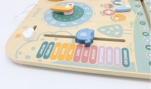 Multijuego Didáctico Polar B Calendario Y Hora 44056 Ub 1