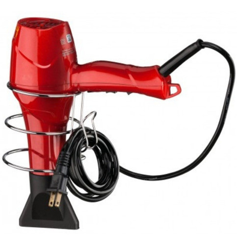 Soporte Para Secador De Cabello Tornillo Inox Future 0