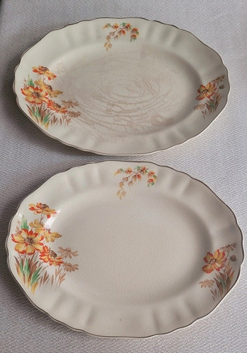 Jogo De Travessas Antiga De Porcelana Inglesa 0