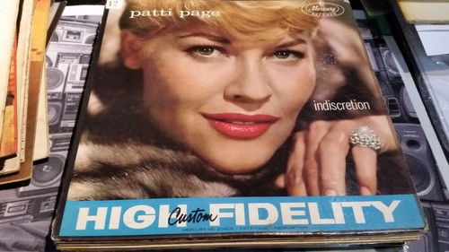Patti Page Indiscretion Vinilo Lp Usa 1959 Raro De Ver 0