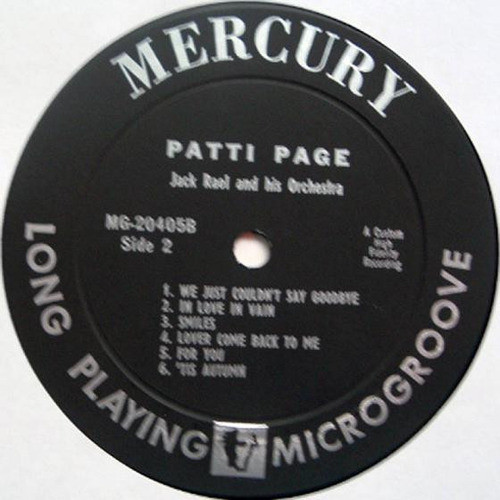 Patti Page Indiscretion Vinilo Lp Usa 1959 Raro De Ver 1