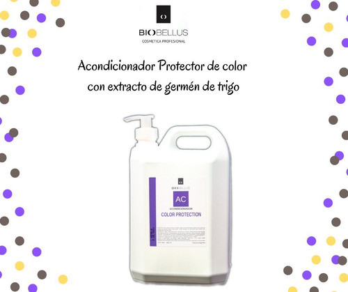 5 Acondicionador Color Protection - Biobellus 1900ml 1