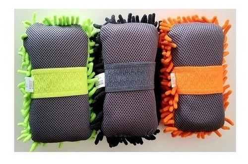 Esponja De Lavado Con Microfibra Grande Premium Laffitte 1