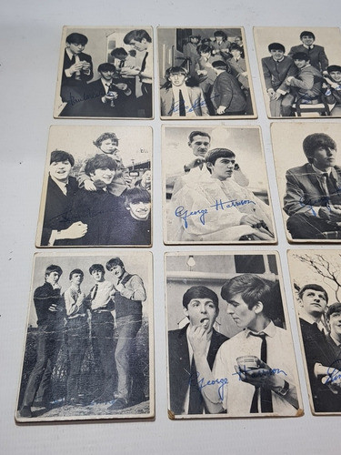 Antiguas Tarjetas The Beatles 1965 Naciona Lot X31 Mag 56099 1