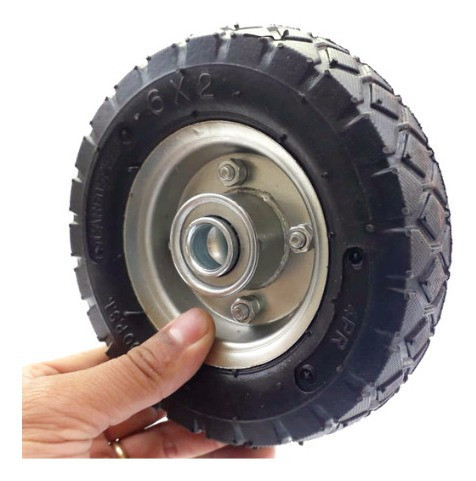 6 Pneu 6x2 Com Câmera De Ar 4 Lonas Speed Roda Pneumática 0