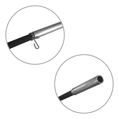 Haste Para Wind Banner 3,0metros Livre (2,5 Montado) 1