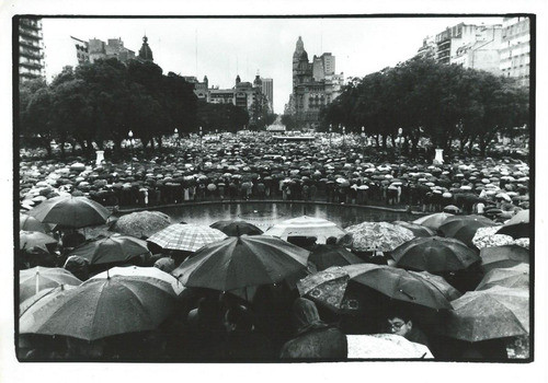 Foto Marcha De Repudio Al Atentado A La Amia Julio 1994 0