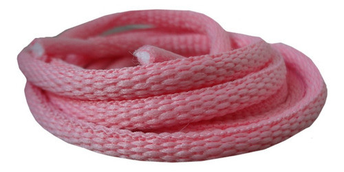 1 Par Cadarço Oval 1,10 Tênis Rosa 0