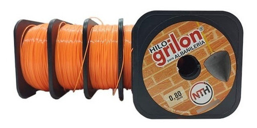 Caja Tanza Hilo Soga Albañil Albañileria Grillon 0,8mm 100m 0