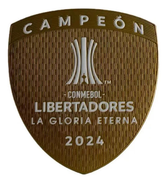 Official CONMEBOL Libertadores Champion Patch 2024 | Authentic Quality | 7 x 5 cm Official CONMEBOL Libertadores Champion Patch 2024 | Authentic Quality | 7 x 5 cm