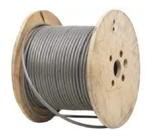 Cable De Acero Galvanizado Flexible 6x7 +1 Ø 6mm Rollo X 50m 0
