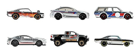 Hot Wheels Zamac - Multipacks De 6 Autos De 0