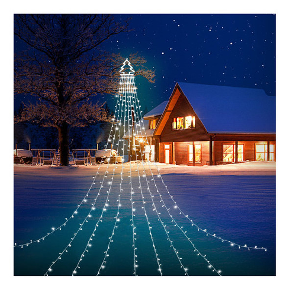 Puhong Decoracin De Navidad, 320 Luces Led De 16.4pies Para 0
