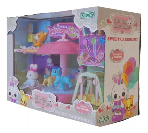 Bunny Boutique Sweet Carrousel Accesorios Calesita Ditoys 1