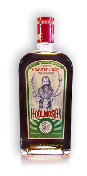 Aperitivo Hödlmoser Licor De Hierbas Destilado Kit X3u 700ml 1