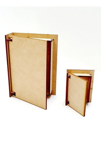Cajas Bisagra En Fibrofacil Lisas X10 Unidades 0