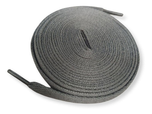 Par Cadarço Flat Tenis Air Force 1 - Cinza Escuro - 120cm 0