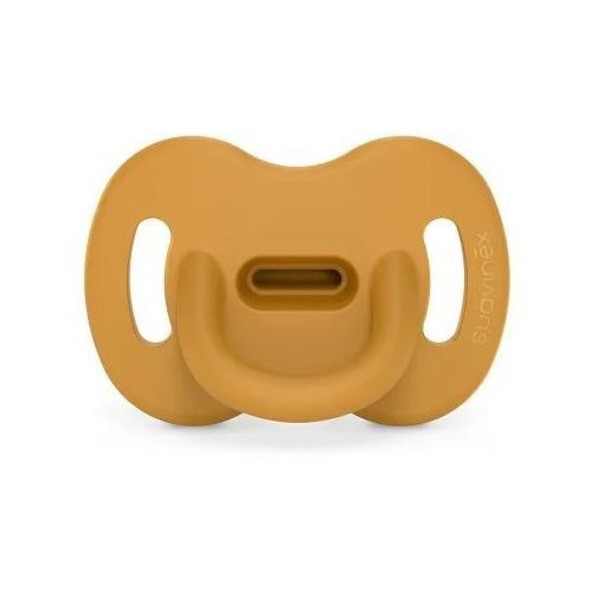 Chupete Suavinex Fisiologico 6-18m Smoothie Mostaza Mate 0 Chupete Suavinex Fisiologico 6-18m Smoothie Mostaza Mate 0