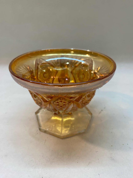 Antigua Taza De Colección Carnival Glass 1