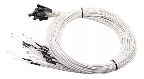 Termistor Ntc Sensor 3950 1.5mts 100k Con Xh2.54 Dupont 0