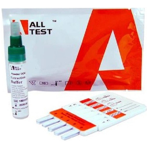 Test Deteccion En Superficie. Coc O Thc  1 Droga. Polvos 0