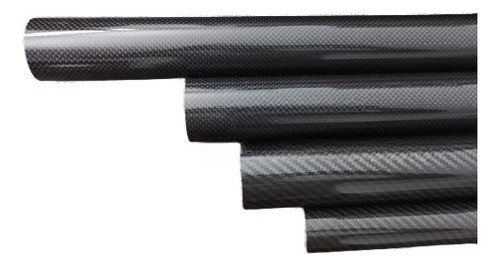 Rollo Envuelto Alta Calidad 3k Fibra De Carbono Tubo 26 Mm * 0