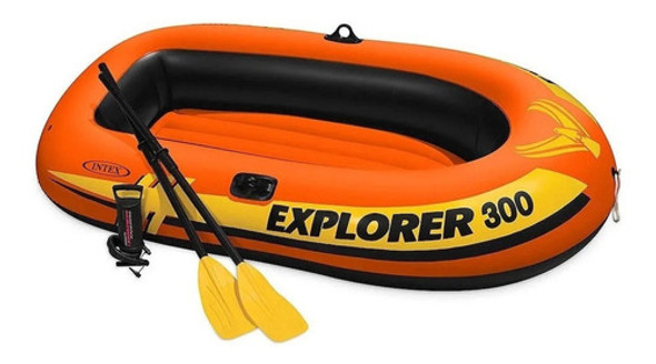 Bote Inflable Intex Explorer 300 Set 3 Personas 58332 Cc 0