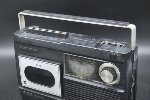 Antiguo Radio Grabador National Panasonic Vintage Funciona 0
