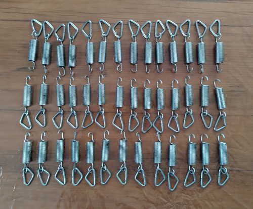 Vendo Set De Resortes+triángulos+ Gancho Cama Elástica 0