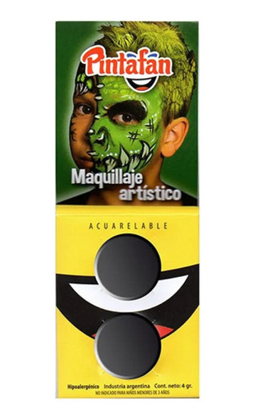 Pack X 2 Maquillaje Artistico Color Negro 0