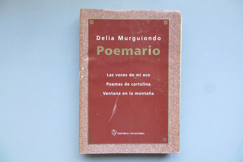 Delia Murguiondo Poemario Editorial Vinciguerra 1996 0