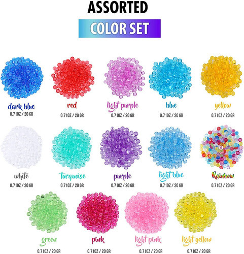 Fishbowl Beads Para Slime (14 Bolsitas) 1