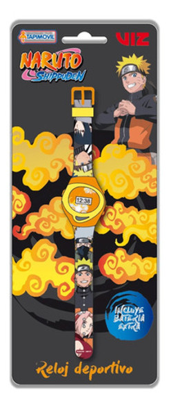 Reloj Naruto Digital Deportivo Infantil Tapimovil Original 0