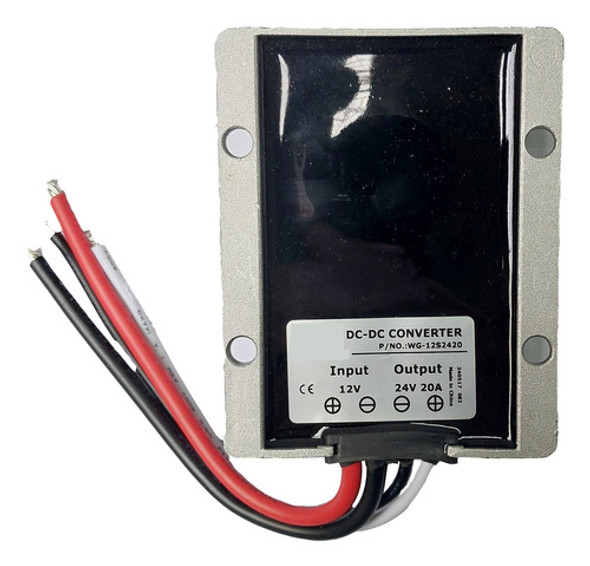 Elevador Convertidor De Tension Dc 12a24v 20a 480w-prontoluz 1
