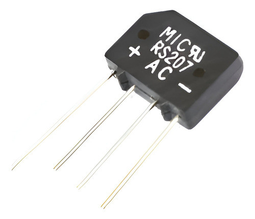 Diodo Puente Rectificador 2a 1000v Rs207 X10u 0