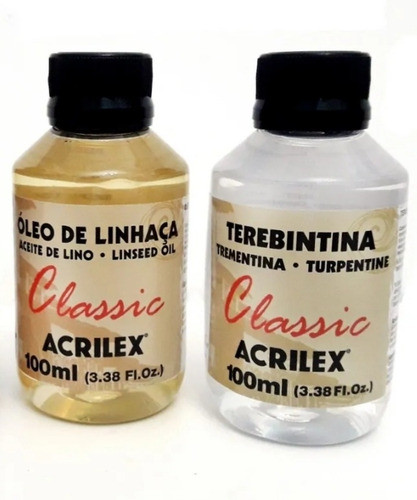 Aceite De Linaza Y Trementina Acrilex 0
